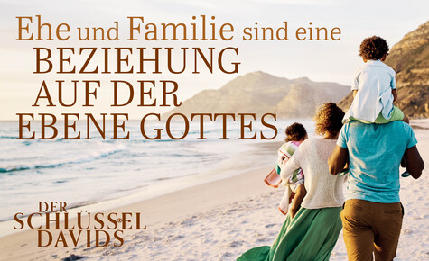 Ehe und Familie sind eine Beziehung auf der Ebene Gottes